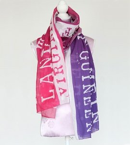 TUCH "VIRGINIA WOOLF", 2 Farben