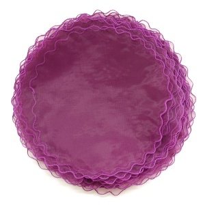 Tüllkreis für Gastgeschenke, lila