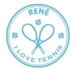 Türaufkleber (M) tennis