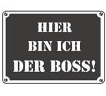 Türaufkleber (M) textplate