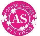 Türaufkleber (S) flowerpower