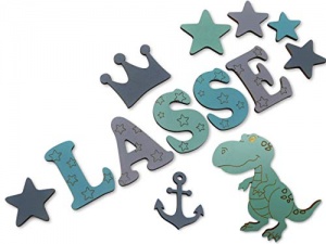 Türbuchstaben Kinderzimmer