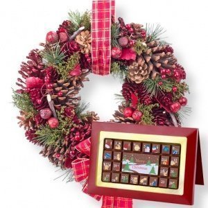 Türkranz und Adventskalender-Schokolade