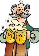 Türschild Bierfest, Wirt