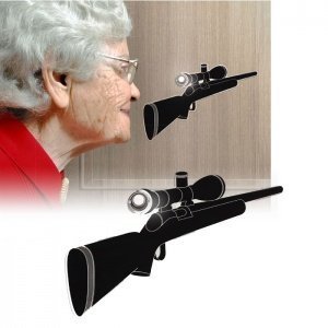 Türspion-Sticker Eye Spy