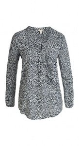 Tunika-Bluse + Leo-Print