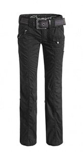 Turn-Up Hose mit Gürtel