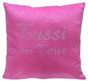 Tussi On Tour – Kissen mit Strass