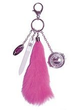 Tussi on Tour Bag Pendant with Foxtail soft pink