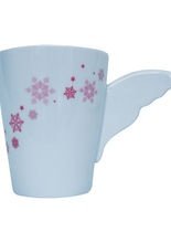 Tussi on Tour Flügeltasse Schneeflocken