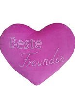 Tussi on Tour Herzkissen mit Strass