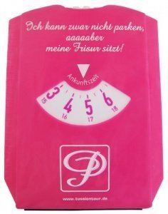 Tussi on Tour - Parkscheibe