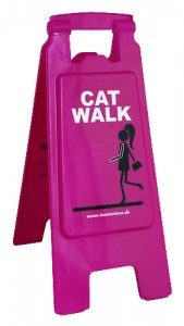 Tussi on Tour - Party Schild