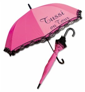 Tussi on Tour - Regenschirm mit Spitzenborte