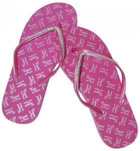 Tussi on Tour – Sandalen mit Pailletten