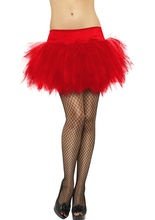 Tutu Rüschen Rock rot