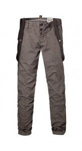 Tweed-Hose + variable Hosenträger