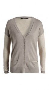 Two Tone Cardigan + Angora