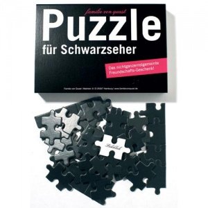 TYP-PUZZLE für SCHWARZSEHER