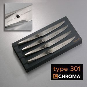 Type 301 Steakmesser-Set, 4 tlg., 12 cm