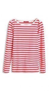 U-Boot-Shirt aus Baumwollstretch