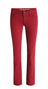 Überfärbte Stretch-Jeans