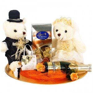 Überraschungsteller zur Hochzeit