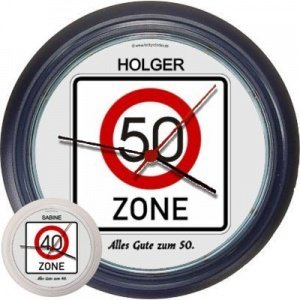 Uhr Beginn der Zone