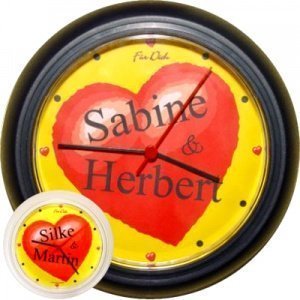 Uhr Herz für Dich