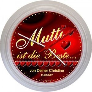 Uhr Mutti ist die beste