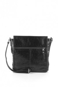 Umhängetasche in glänzender Lederoptik