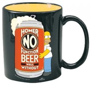 Simpsons Tasse