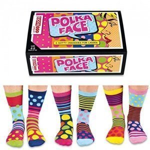 United Oddsocks - Polka Face