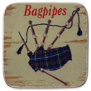 Untersetzer "Bagpipes"