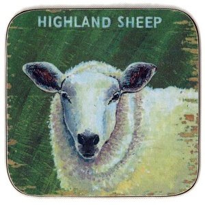 Untersetzer "Highland Sheep"