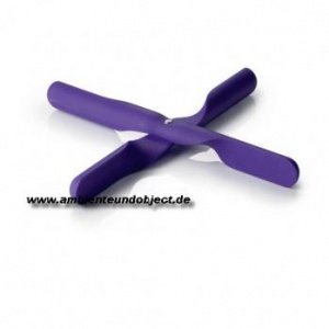 Untersetzer Propeller dunkelviolett von 