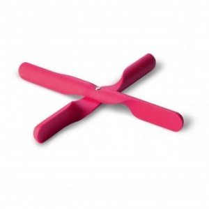 Untersetzer Propeller neo red