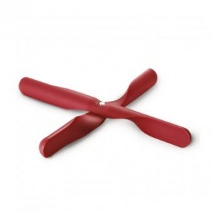 Untersetzer Propeller rot