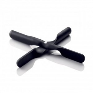 Untersetzer Propeller schwarz