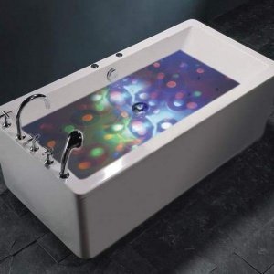 Unterwasser Lichtshow