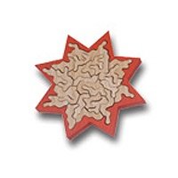 Unwiderstehlich Puzzles - Stern rot