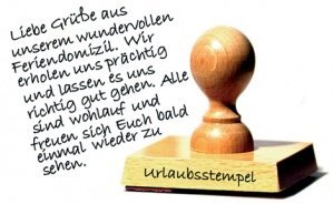 Urlaubsstempel ICH-Version