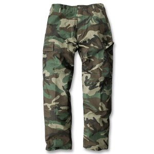US BDU Armyhose Ripstop woodland
