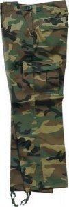 US BDU Hose Kids woodland