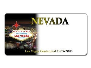 US Deko Autoschild Nevada mit individuel