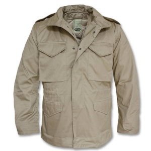 US Feldjacke M65 mit Futter Imp. beige
