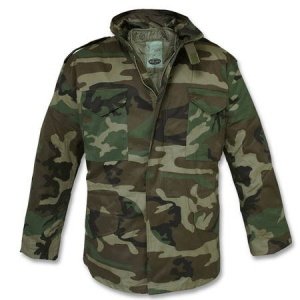 US Feldjacke M65 mit Futter Imp. woodlan