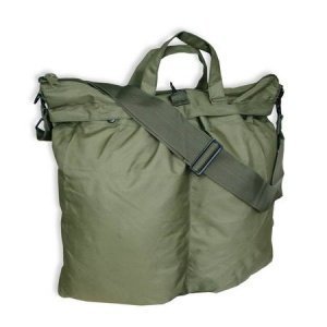 US Flieger Helmtasche m. Gurt oliv