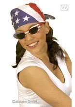 USA Fan Brille Girl