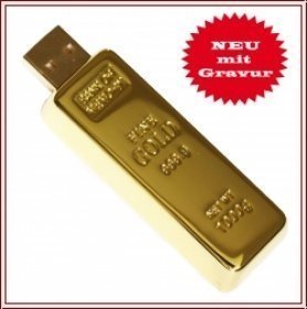 USB Goldbarren